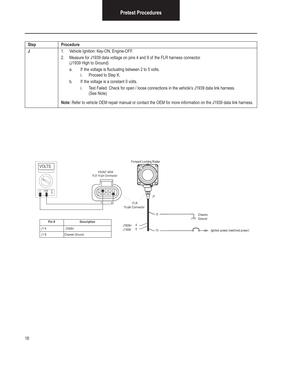 Bendix Commercial Vehicle Systems VORAD VS-400 INSTALLATION NOTES User Manual | Page 20 / 54