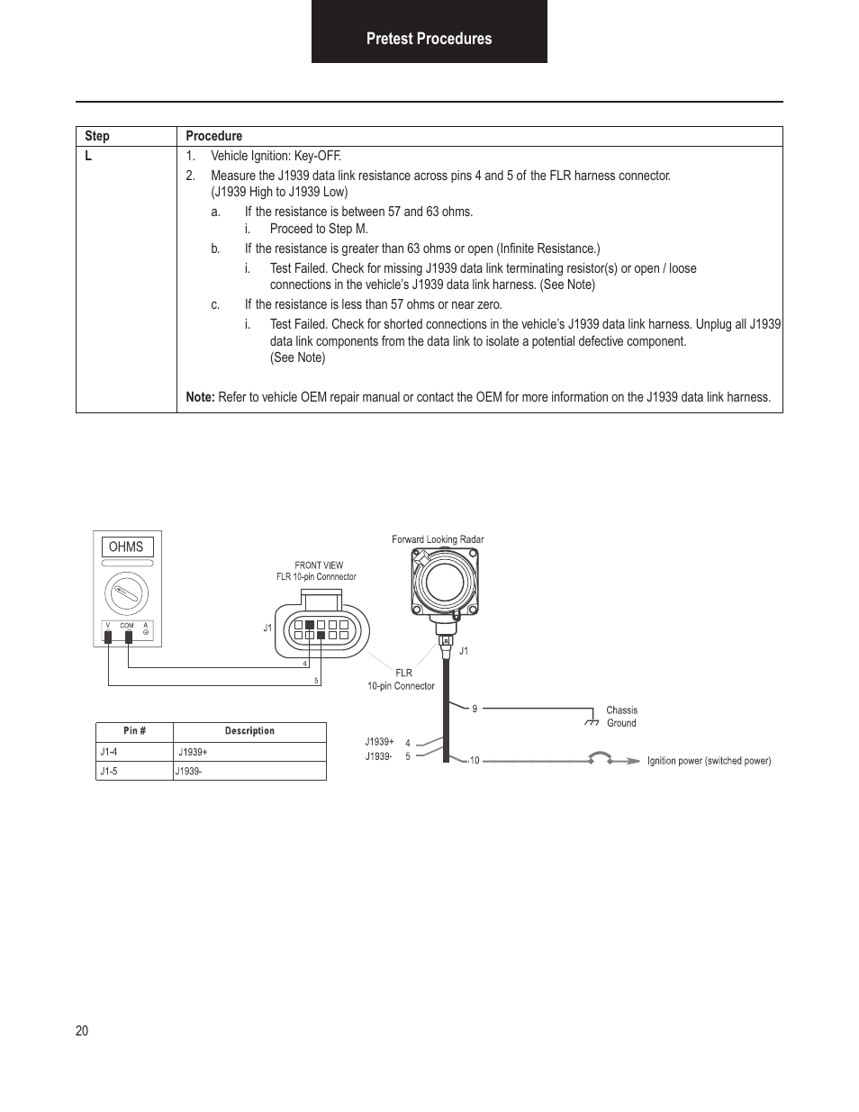 Bendix Commercial Vehicle Systems VORAD VS-400 INSTALLATION NOTES User Manual | Page 22 / 54