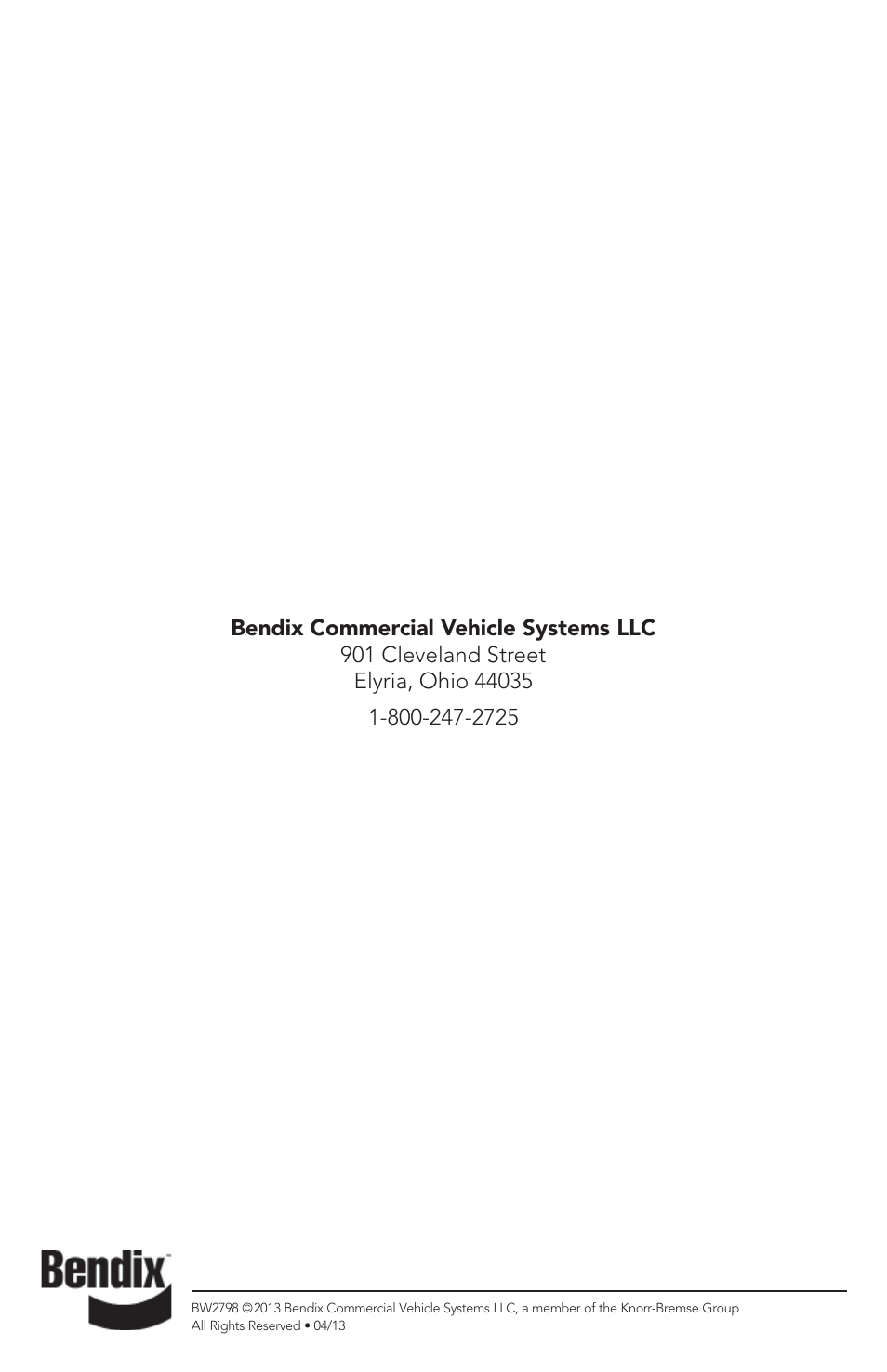 Bendix Commercial Vehicle Systems BLINDSPOTTER INSTALLATION GUIDE User Manual | Page 30 / 30