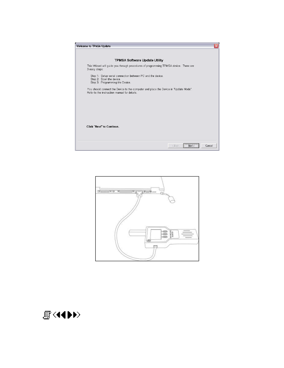 Psi/bar/kpa/c/f - measurement units, Stored sensor information retrieval | Bendix Commercial Vehicle Systems SMARTIRE TPMS HAND TOOL MANUAL User Manual | Page 10 / 25