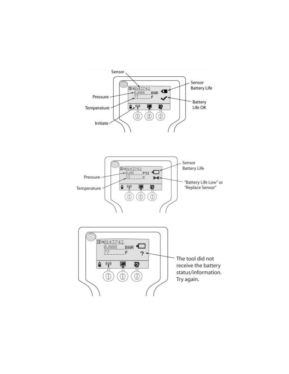 Troubleshooting examples | Bendix Commercial Vehicle Systems SMARTIRE TPMS HAND TOOL MANUAL User Manual | Page 21 / 25