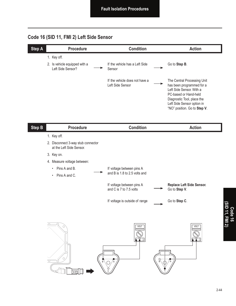 Bendix Commercial Vehicle Systems VORAD EVT-300 TROUBLESHOOTING User Manual | Page 55 / 114