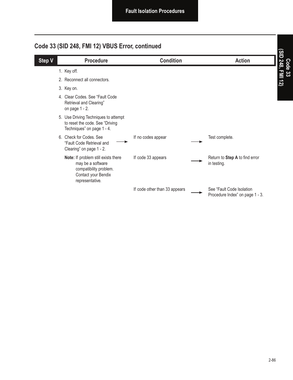 Bendix Commercial Vehicle Systems VORAD EVT-300 TROUBLESHOOTING User Manual | Page 97 / 114