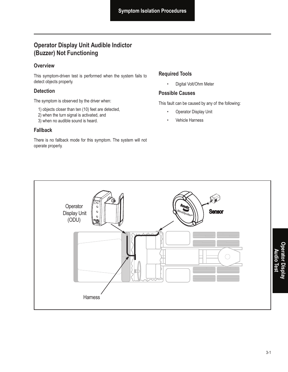 Bendix Commercial Vehicle Systems BLINDSPOTTER TROUBLESHOOTING GUIDE User Manual | Page 13 / 30