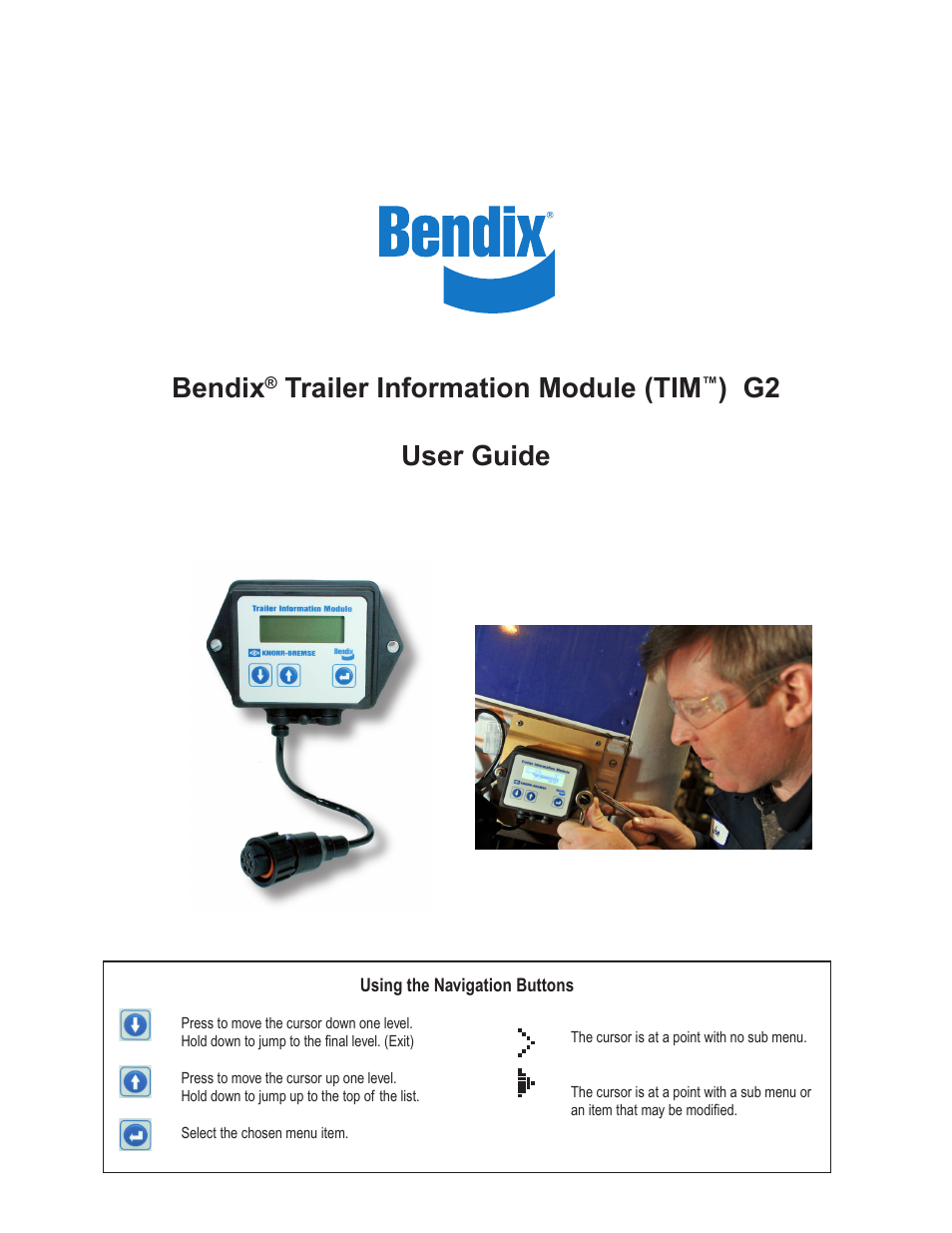 Bendix Commercial Vehicle Systems TIM G2 USER GUIDE User Manual | 4 pages