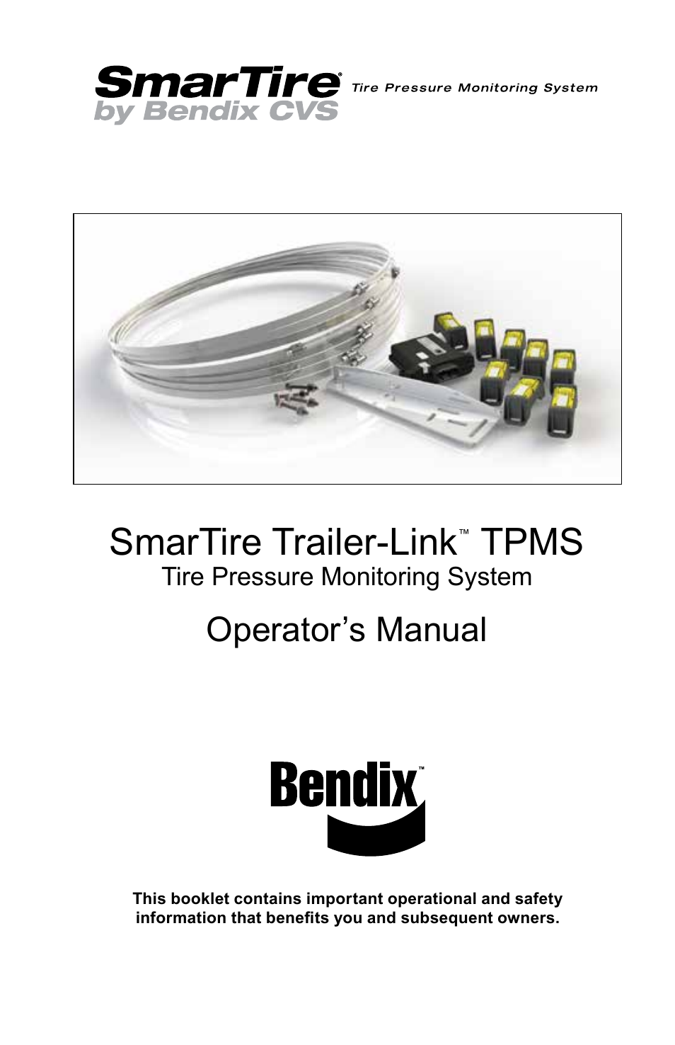 Bendix Commercial Vehicle Systems SmarTire Trailer-Link Op Manual User Manual | 52 pages