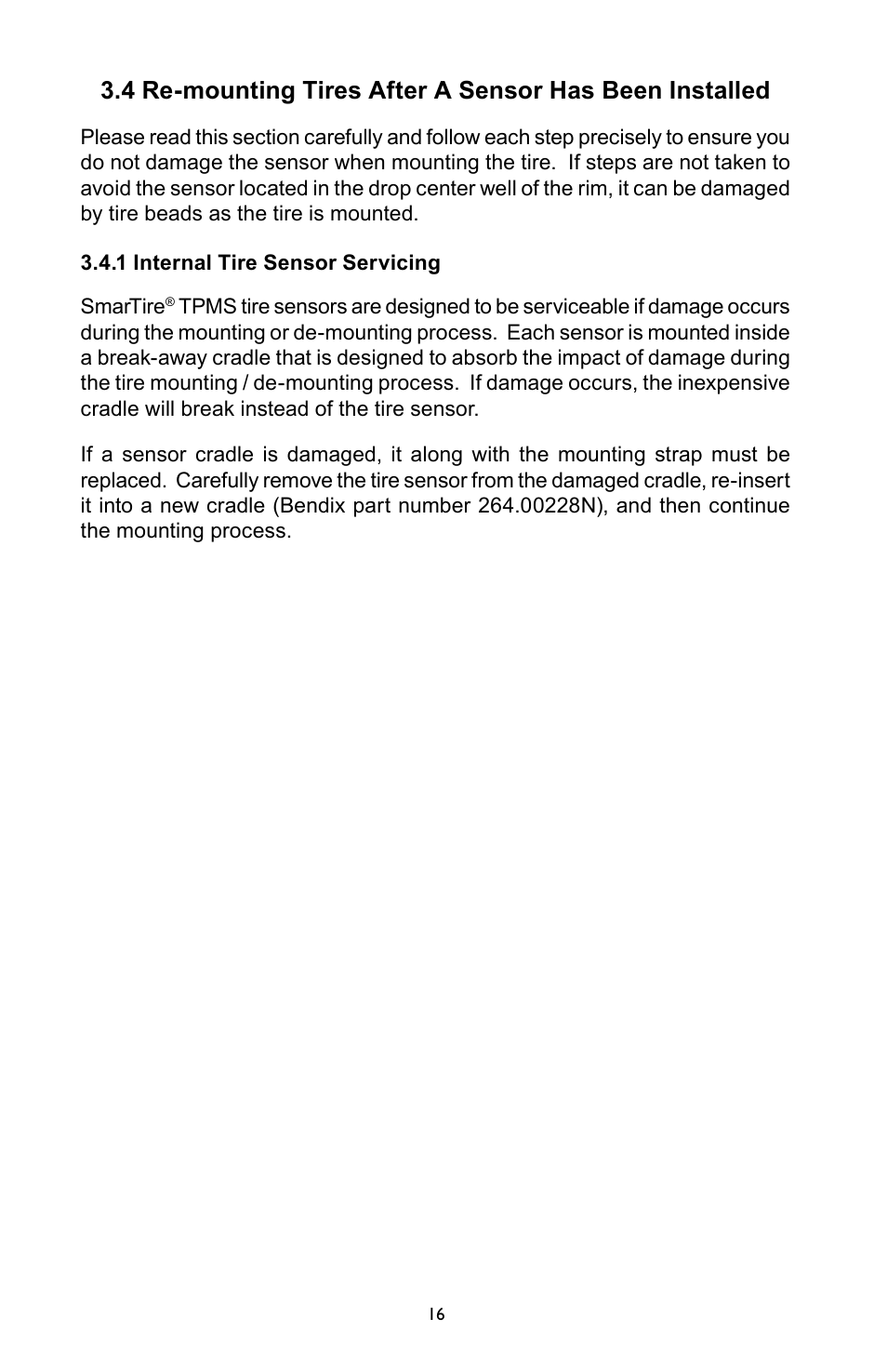 Bendix Commercial Vehicle Systems SmarTire Trailer-Link Op Manual User Manual | Page 16 / 52