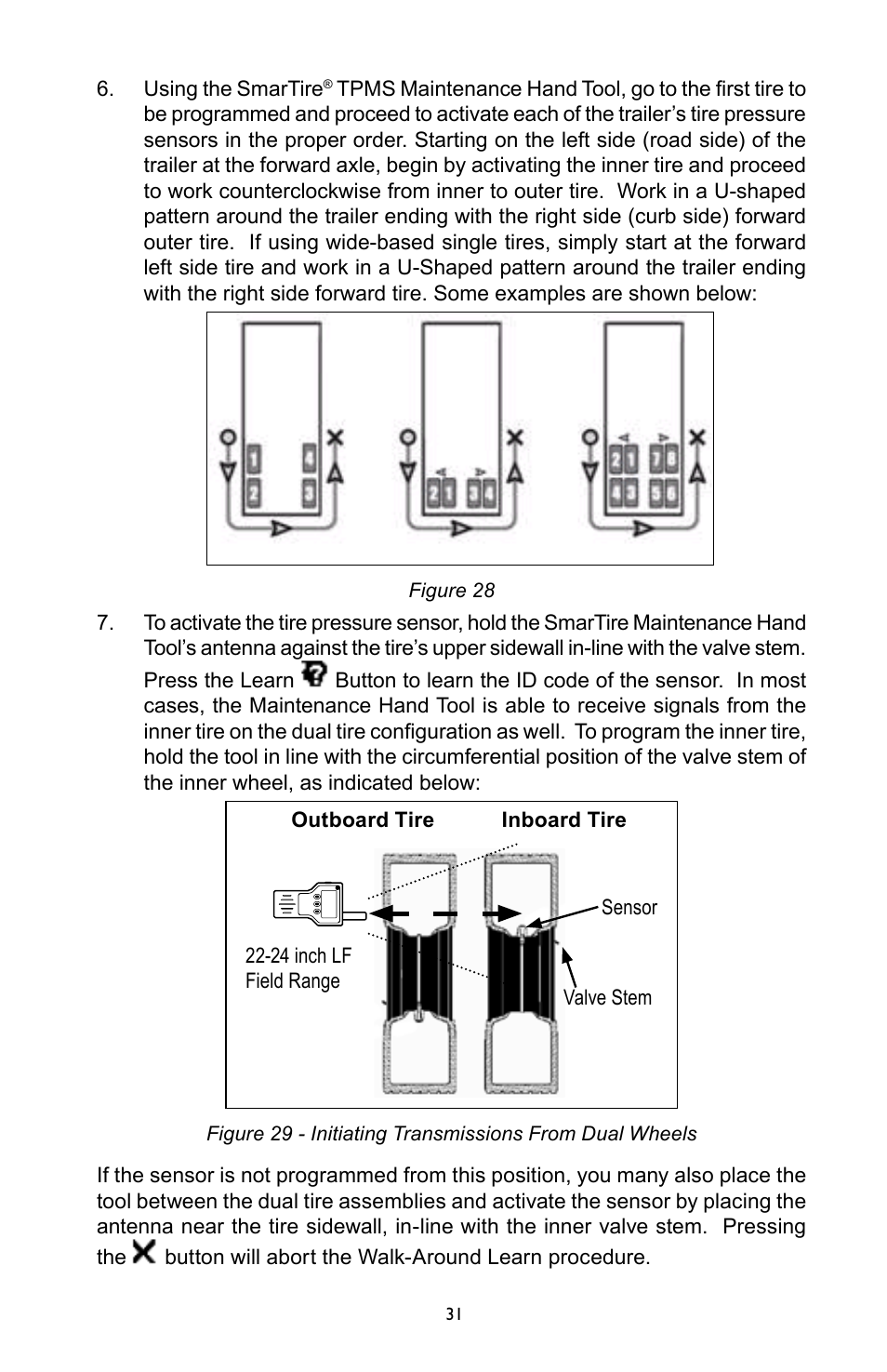 Bendix Commercial Vehicle Systems SmarTire Trailer-Link Op Manual User Manual | Page 31 / 52