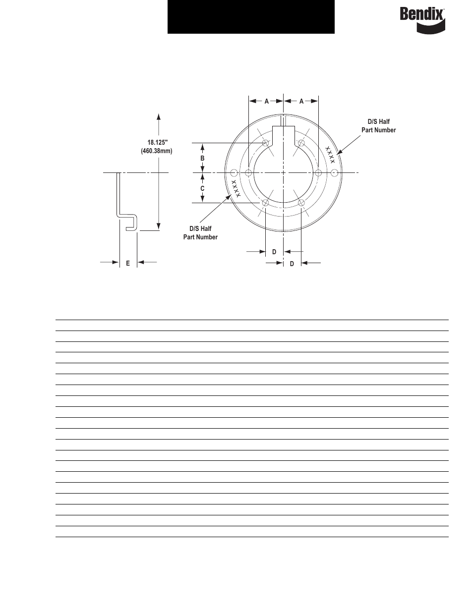 Bendix Commercial Vehicle Systems ILLUSTRATED PARTS LIST BRAKES User Manual | Page 108 / 110