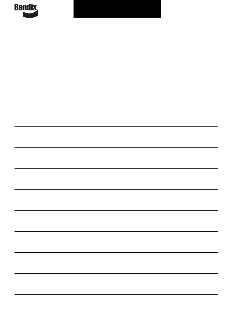 Bendix Commercial Vehicle Systems ILLUSTRATED PARTS LIST BRAKES User Manual | Page 85 / 110