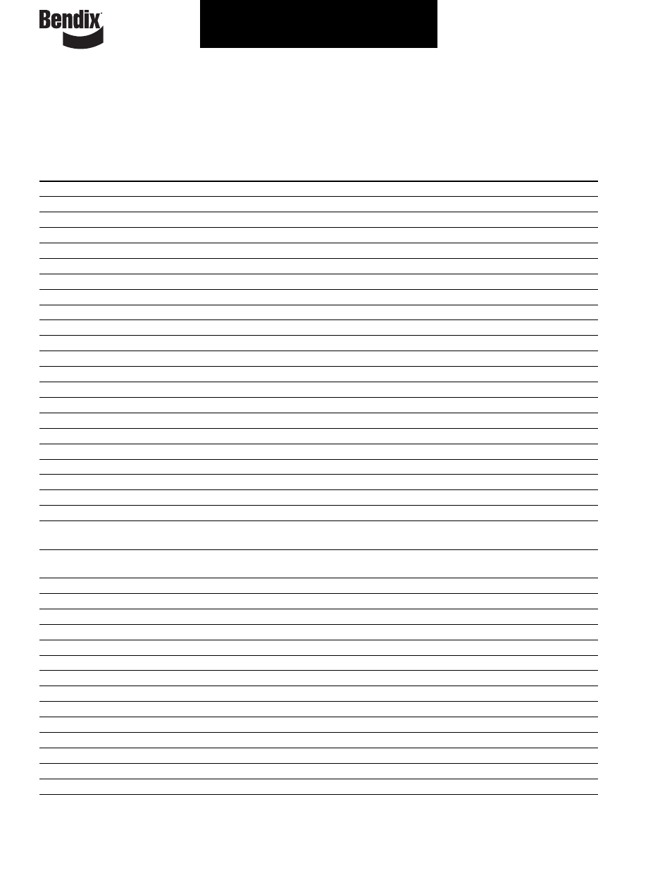 Bendix Commercial Vehicle Systems ILLUSTRATED PARTS LIST BRAKES User Manual | Page 93 / 110