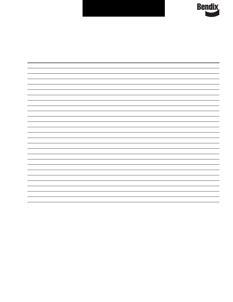 Bendix Commercial Vehicle Systems ILLUSTRATED PARTS LIST BRAKES User Manual | Page 94 / 110