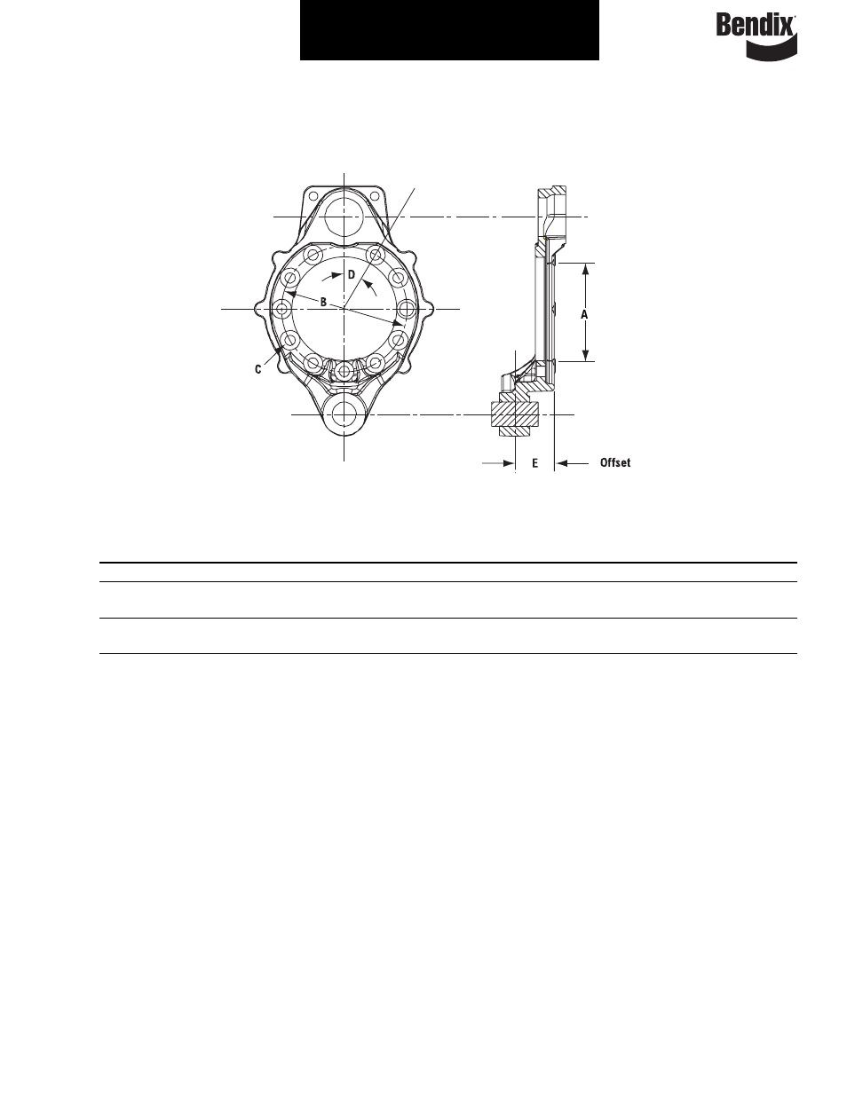 Cast spider and pin assembly 15" x 8 | Bendix Commercial Vehicle Systems ILLUSTRATED PARTS LIST BRAKES User Manual | Page 96 / 110