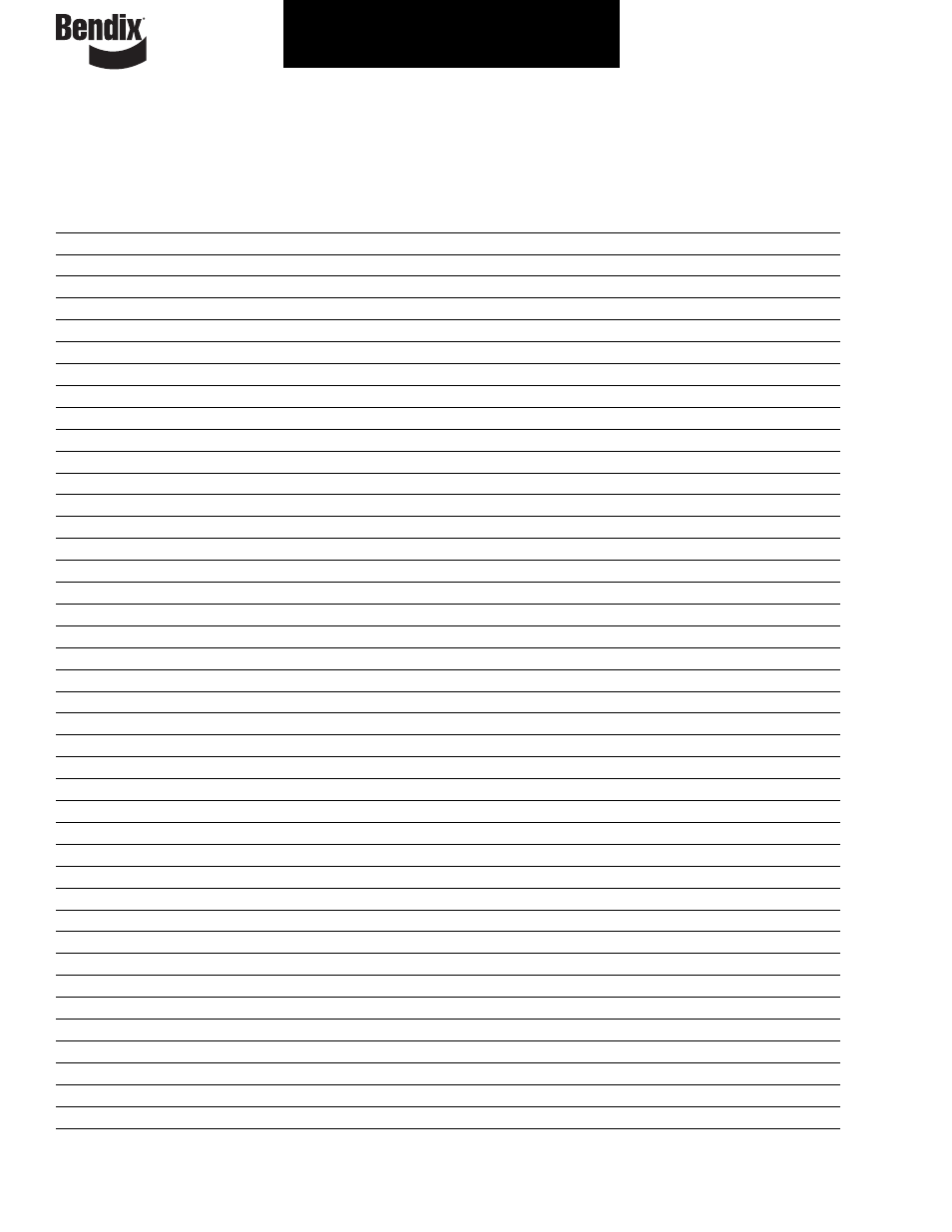 Bendix Commercial Vehicle Systems ILLUSTRATED PARTS LIST BRAKES User Manual | Page 99 / 110