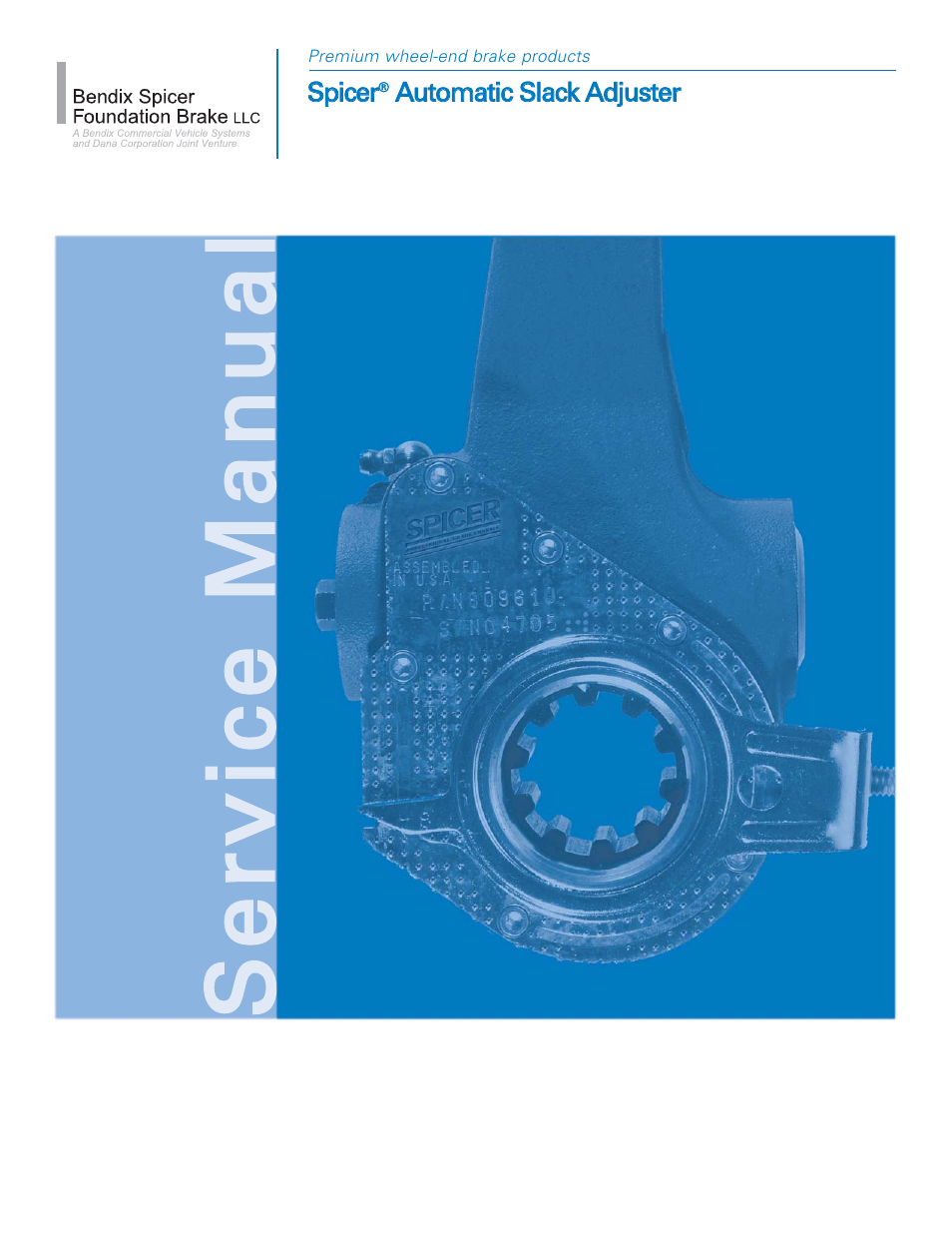Bendix Commercial Vehicle Systems AUTO SLACK ADJUSTER SERVICE MANUAL User Manual | 16 pages