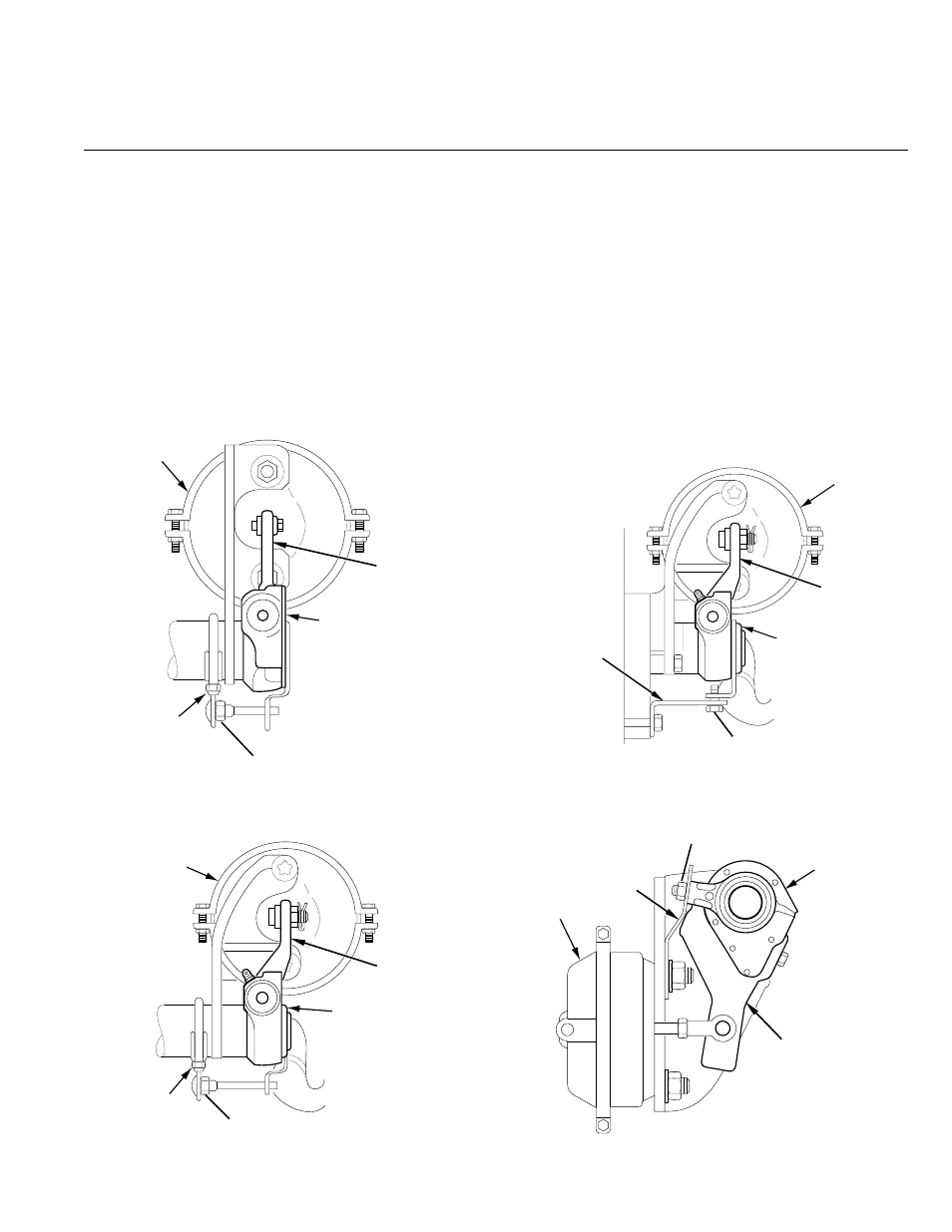 Typical applications, Steer axle installations | Bendix Commercial Vehicle Systems AUTO SLACK ADJUSTER SERVICE MANUAL User Manual | Page 6 / 16
