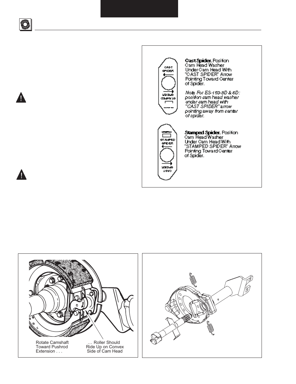 Installation / assembly, Camshaft installation | Bendix Commercial Vehicle Systems EB/ES BRAKES SERVICE MANUAL User Manual | Page 43 / 56