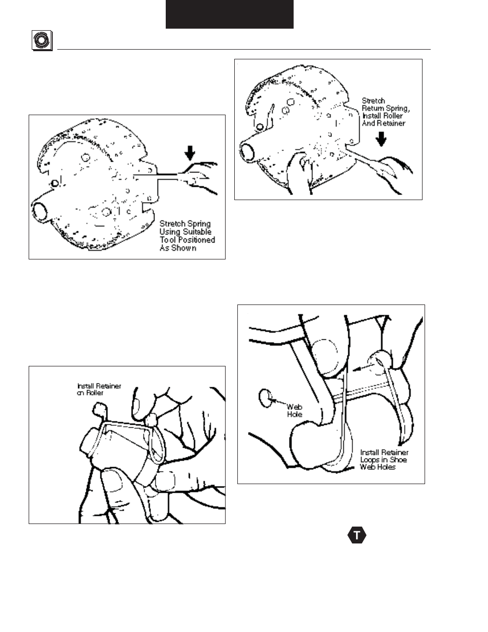 Installation / assembly, Shoe installation | Bendix Commercial Vehicle Systems EB/ES BRAKES SERVICE MANUAL User Manual | Page 51 / 56