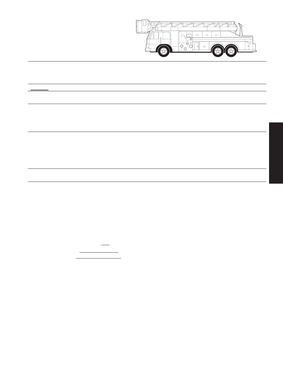 Recommended options, Steer axle brakes, Drive axle brakes | Fire service | Bendix Commercial Vehicle Systems BRAKE APPLICATION GUIDELINES User Manual | Page 10 / 47