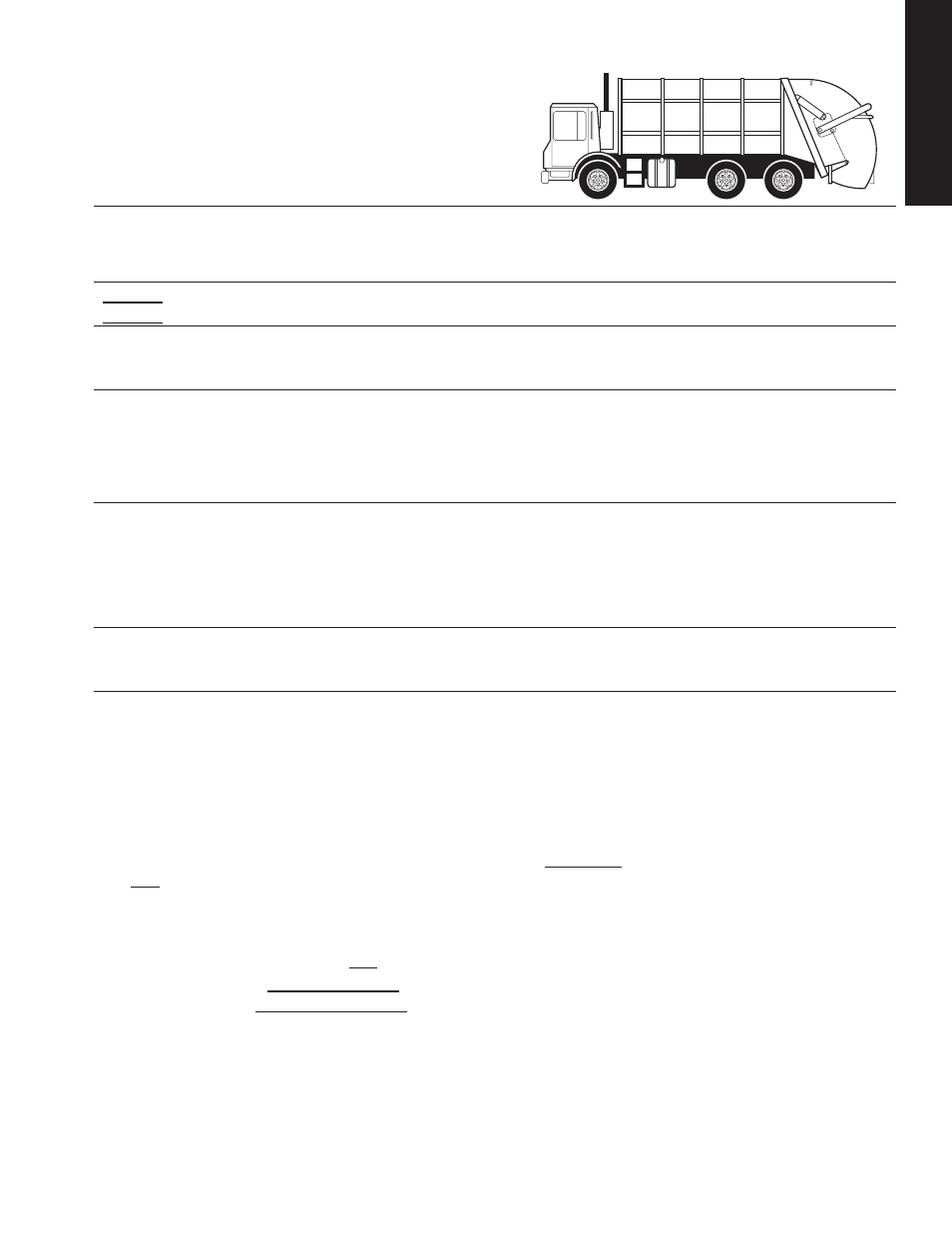 Recommended options, Steer axle brakes, Drive axle brakes | Refuse | Bendix Commercial Vehicle Systems BRAKE APPLICATION GUIDELINES User Manual | Page 26 / 47