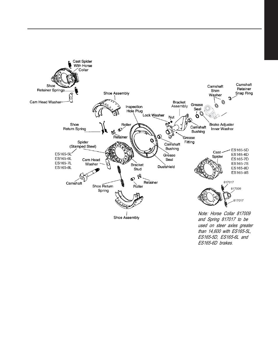 Nomenclature | Bendix Commercial Vehicle Systems BRAKE APPLICATION GUIDELINES User Manual | Page 40 / 47