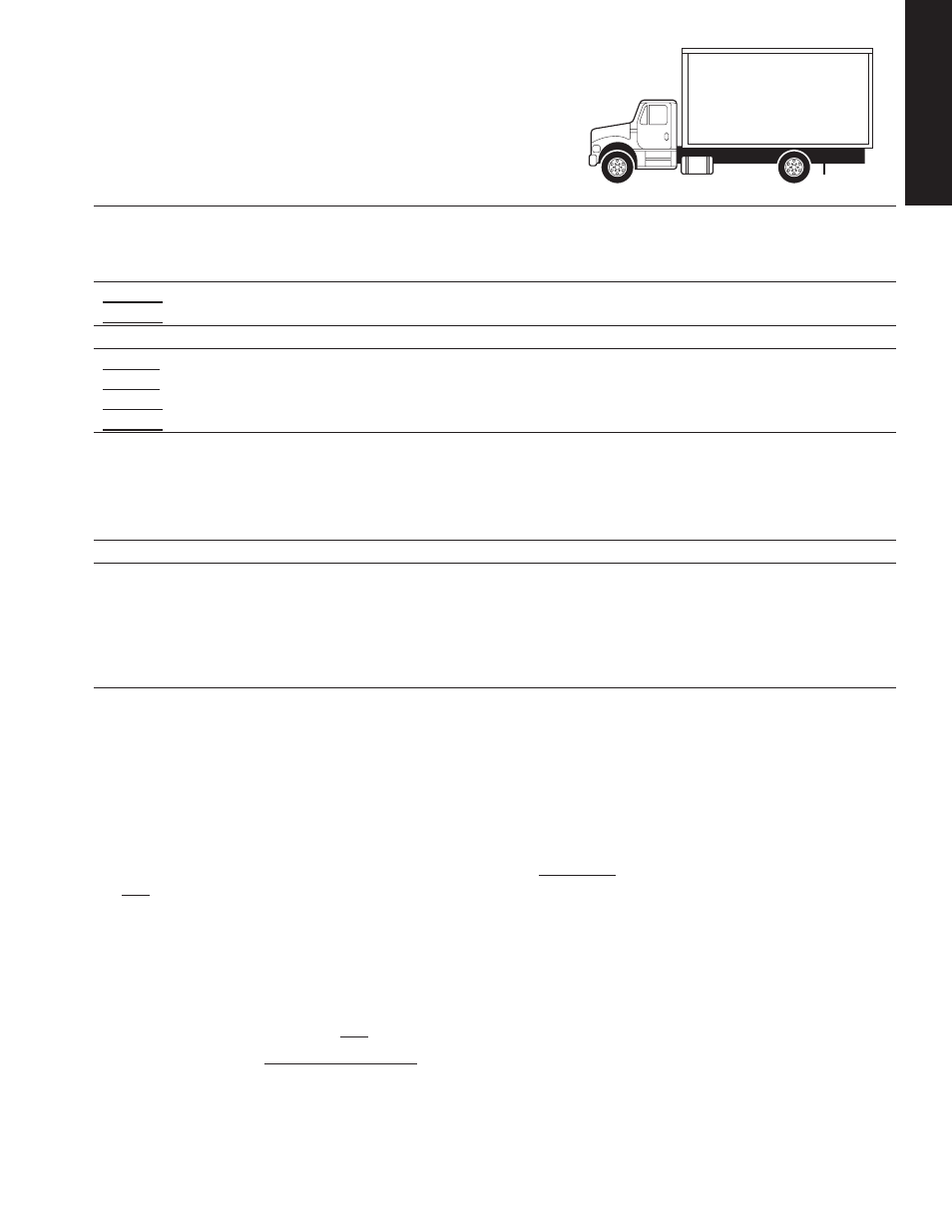 Recommended options, Steer axle brakes, Drive axle brakes | City delivery | Bendix Commercial Vehicle Systems BRAKE APPLICATION GUIDELINES User Manual | Page 6 / 47