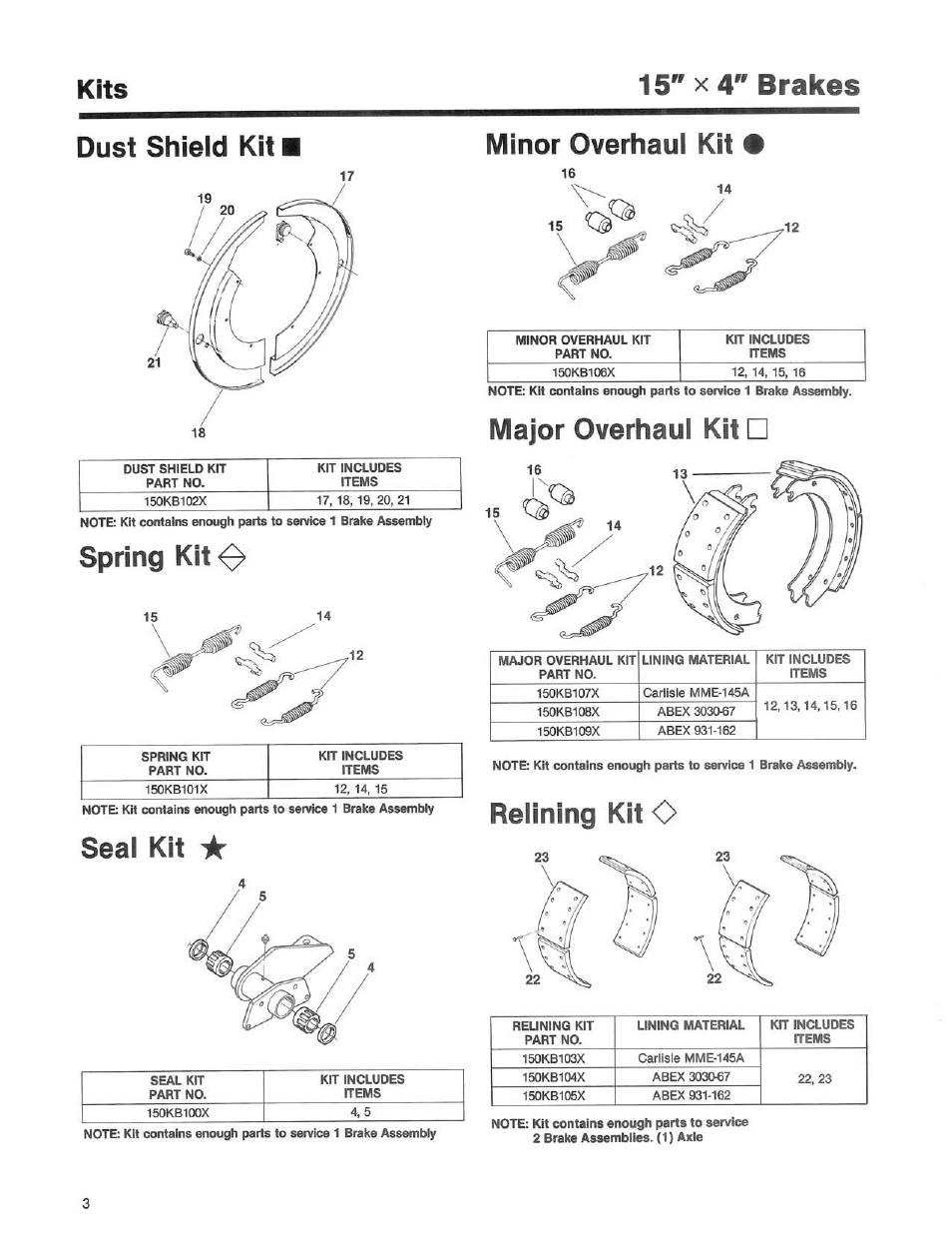 Bendix Commercial Vehicle Systems 15IN SCAM ILLUSTRATED PARTS LIST User Manual | Page 4 / 8