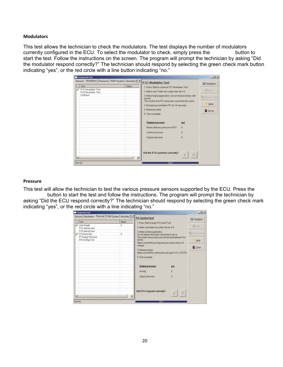 Bendix Commercial Vehicle Systems ACom Diagnostics V.6.7 User Manual | Page 20 / 40