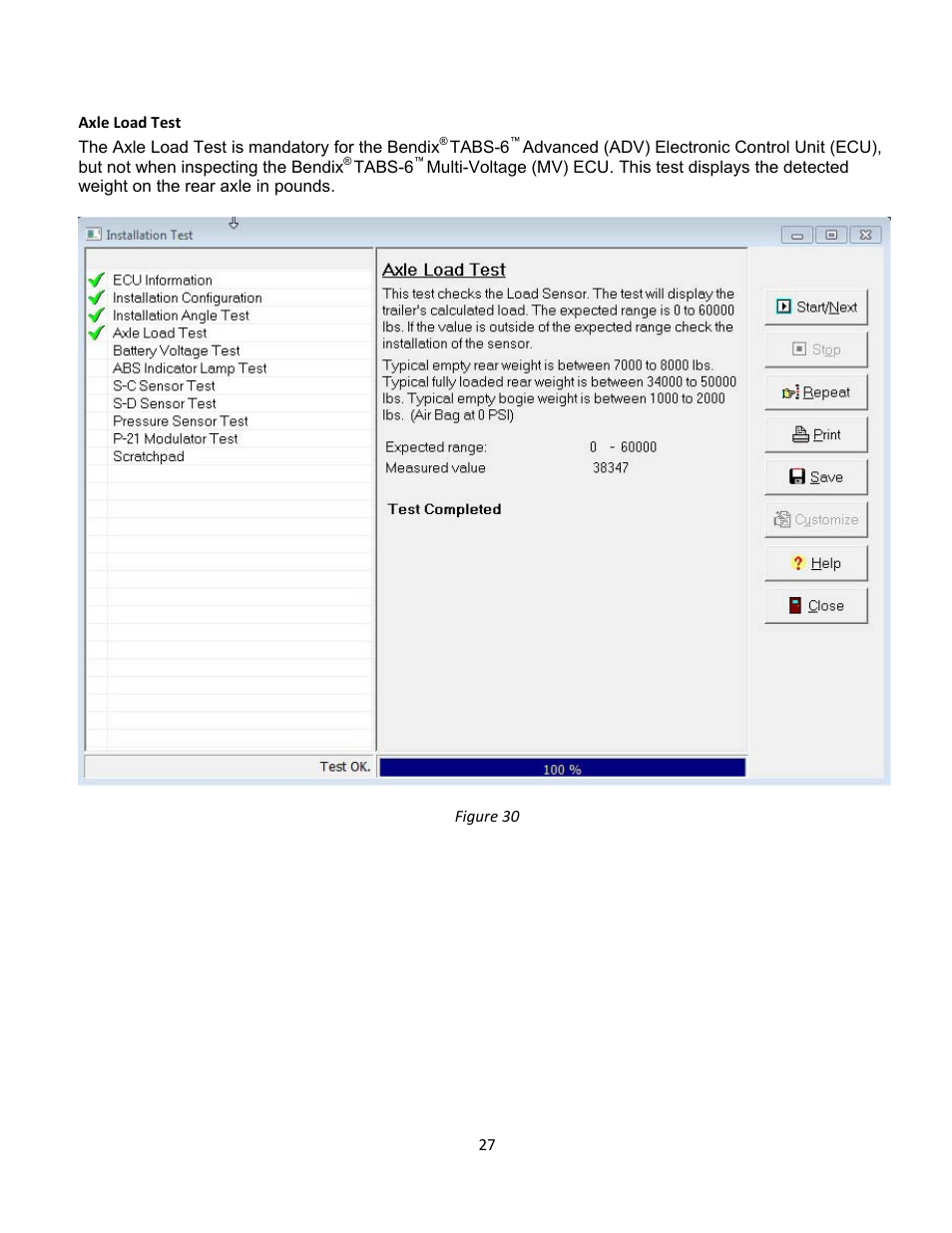 Bendix Commercial Vehicle Systems ACom Diagnostics V.6.7 User Manual | Page 27 / 40