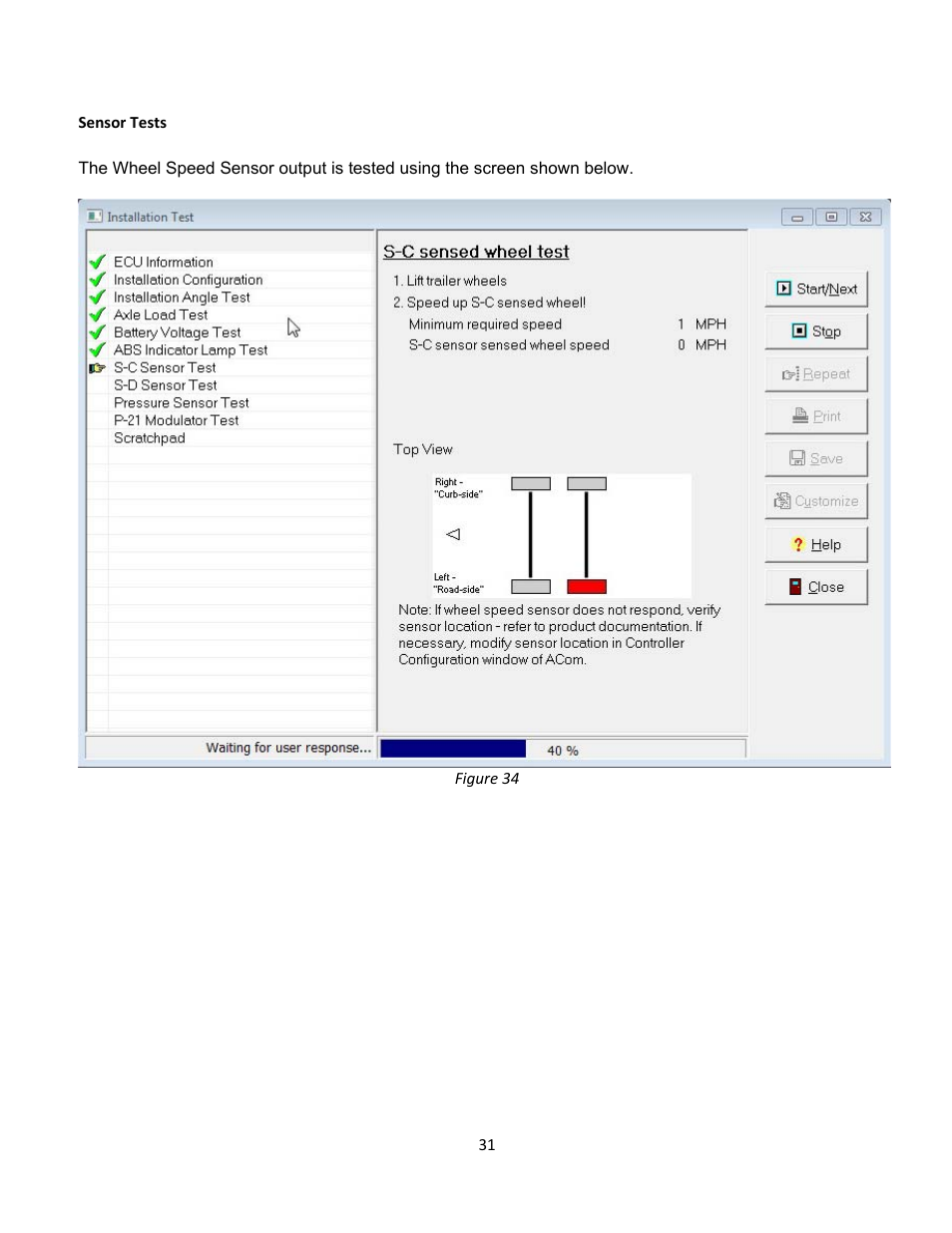 Bendix Commercial Vehicle Systems ACom Diagnostics V.6.7 User Manual | Page 31 / 40