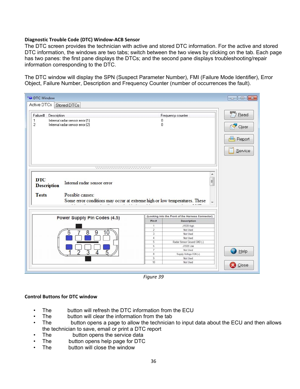 Bendix Commercial Vehicle Systems ACom Diagnostics V.6.7 User Manual | Page 36 / 40