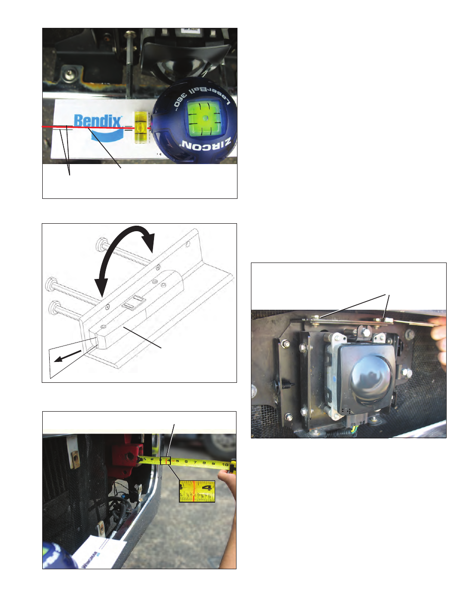 Bendix Commercial Vehicle Systems Vertical and Lateral Alignment of Bendix Radar Sensors User Manual | Page 5 / 6