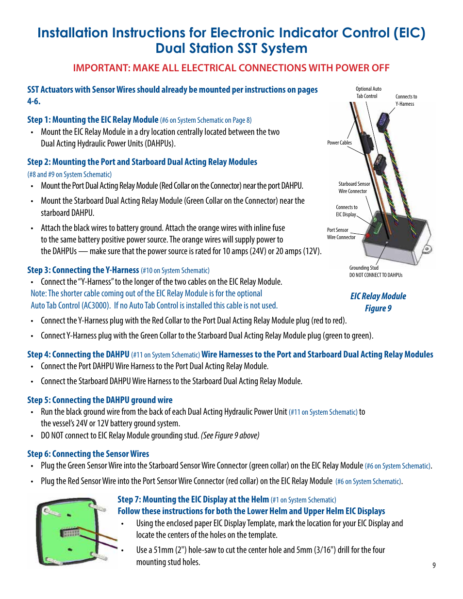 Bennett Marine Premier Line Systems User Manual | Page 9 / 19