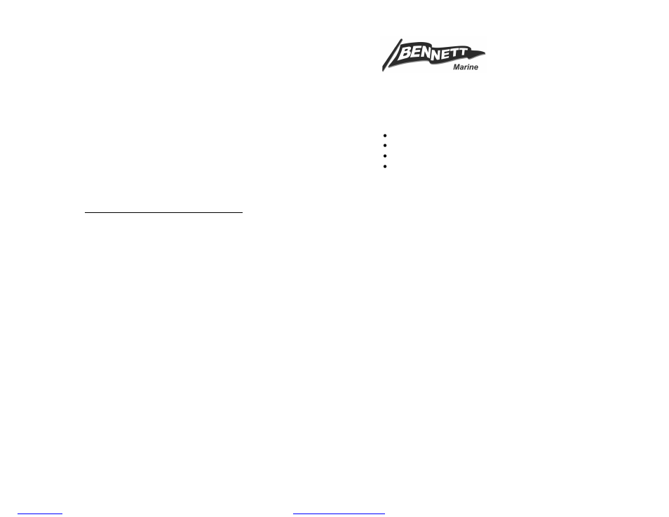 Bennett Marine Wake Tabs Owners Manual User Manual | Page 2 / 3
