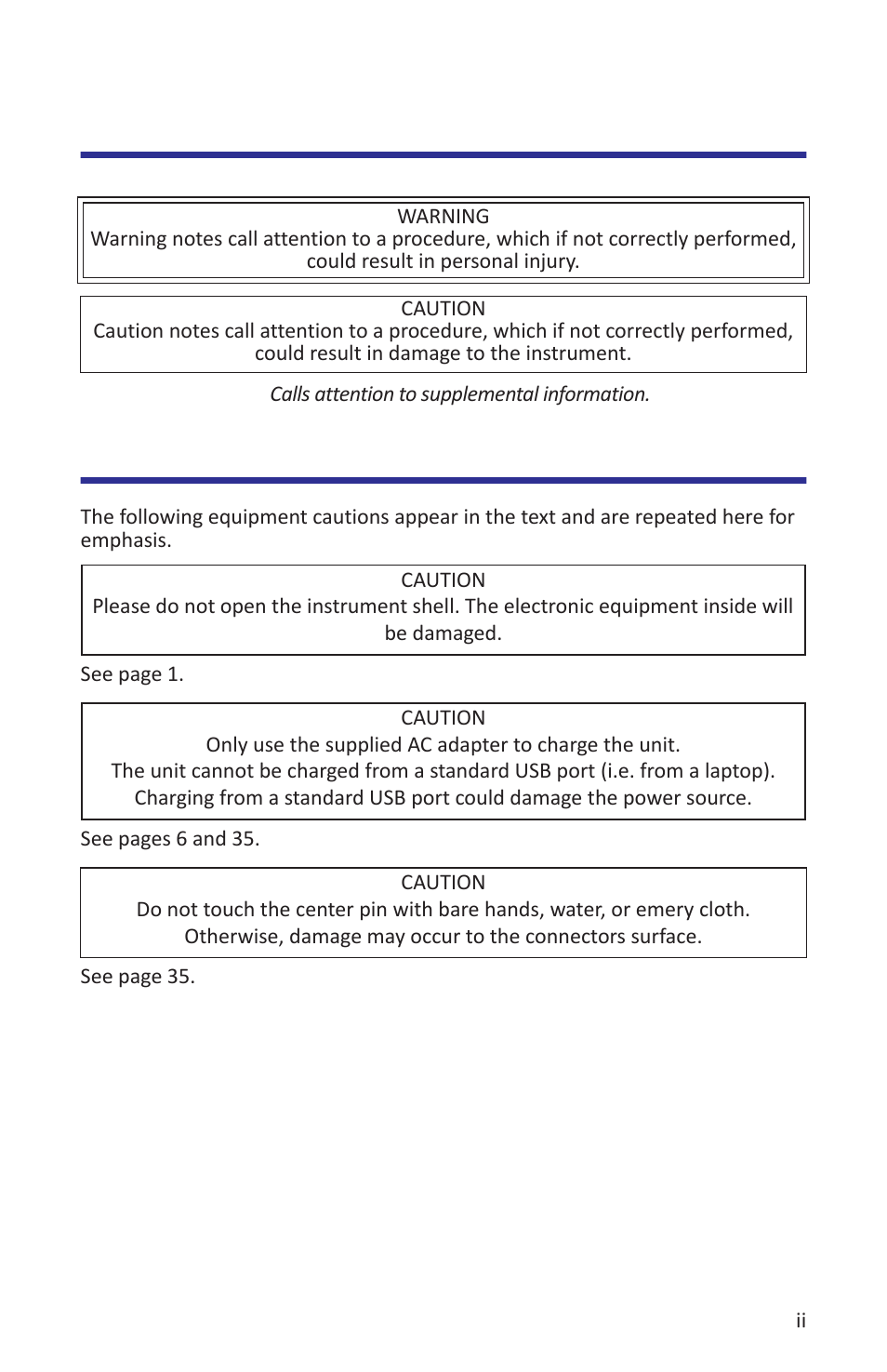 Safety symbols, Caution statements | Bird Technologies SK-4000-TC-Manual User Manual | Page 3 / 56