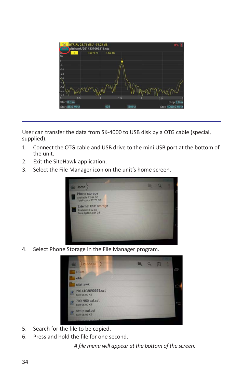 Data transfer function | Bird Technologies SK-4000-TC-Manual User Manual | Page 46 / 56