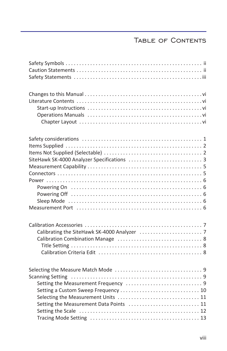Bird Technologies SK-4000-TC-Manual User Manual | Page 9 / 56