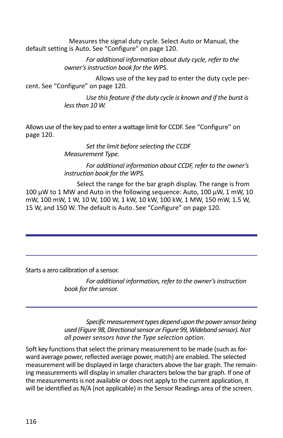 Menu keys and associated soft key functions, Zero, Type | Range select, Zero type | Bird Technologies SH-362S-Manual User Manual | Page 138 / 206