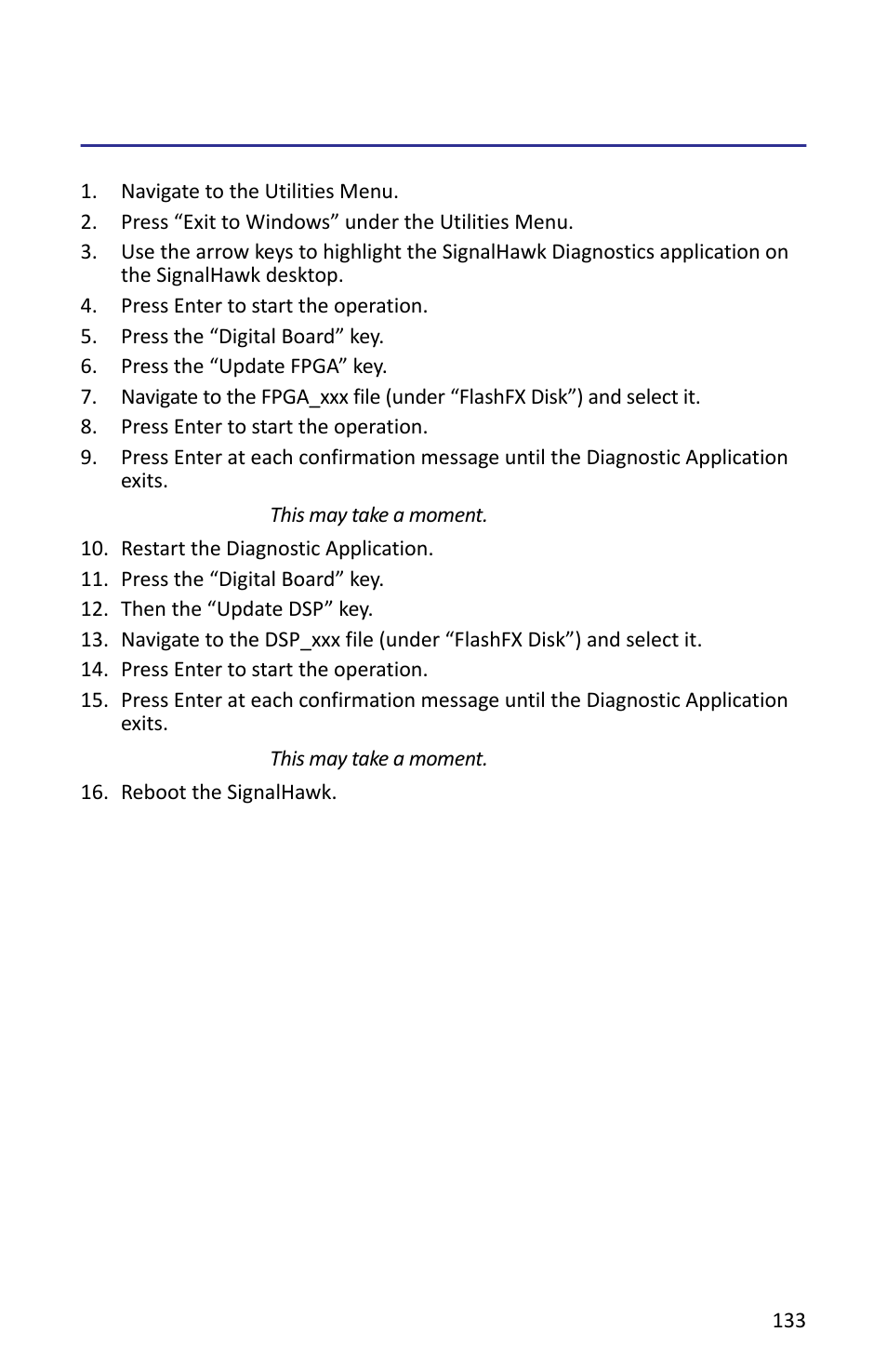 Signalhawk procedure | Bird Technologies SH-362S-Manual User Manual | Page 155 / 206
