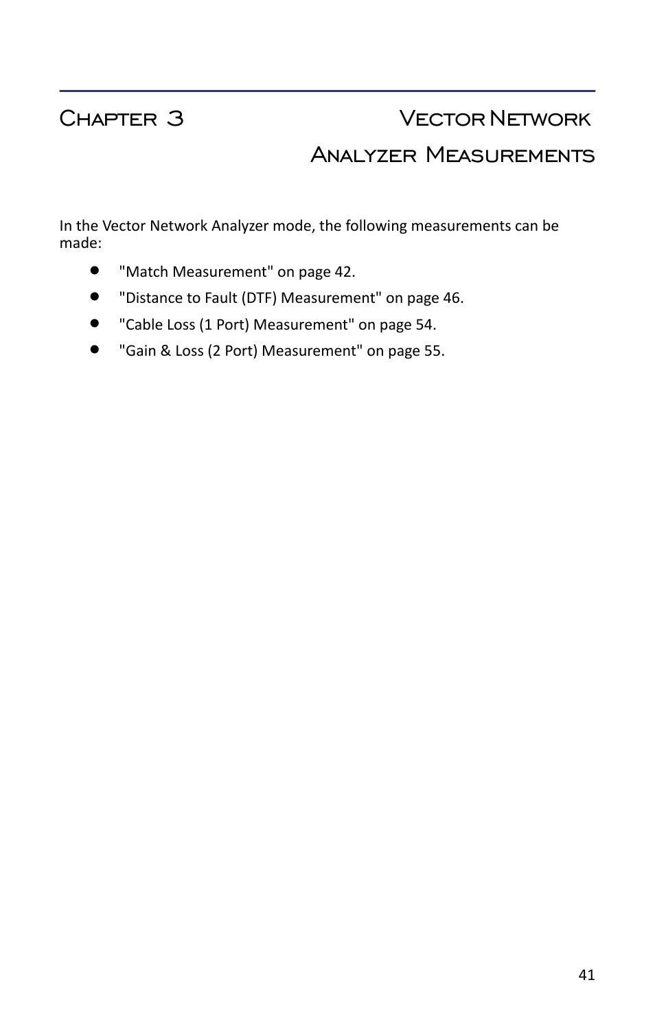 Chapter 3 vector network analyzer measurements | Bird Technologies SH-362S-Manual User Manual | Page 63 / 206