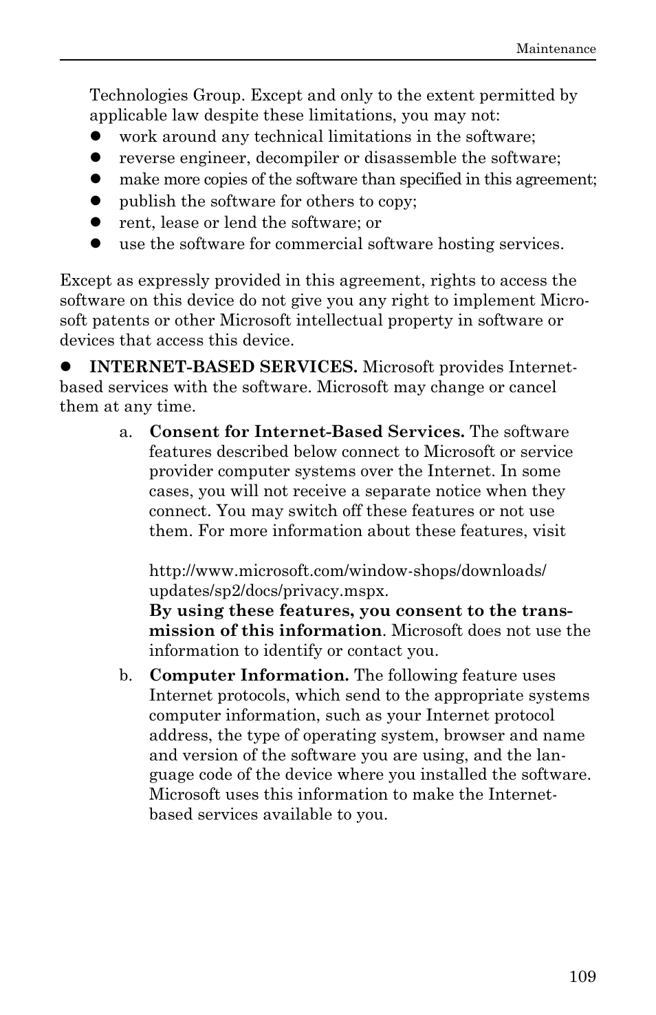 Bird Technologies SH-36S-RM-Manual User Manual | Page 125 / 130