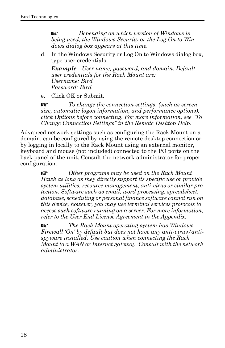 Bird Technologies SH-36S-RM-Manual User Manual | Page 34 / 130