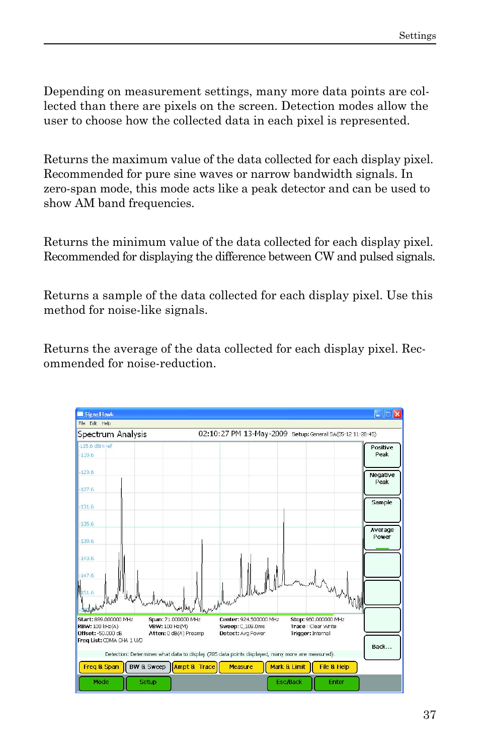 Detection mode, Figure 24 example, detection mode | Bird Technologies SH-36S-RM-Manual User Manual | Page 53 / 130