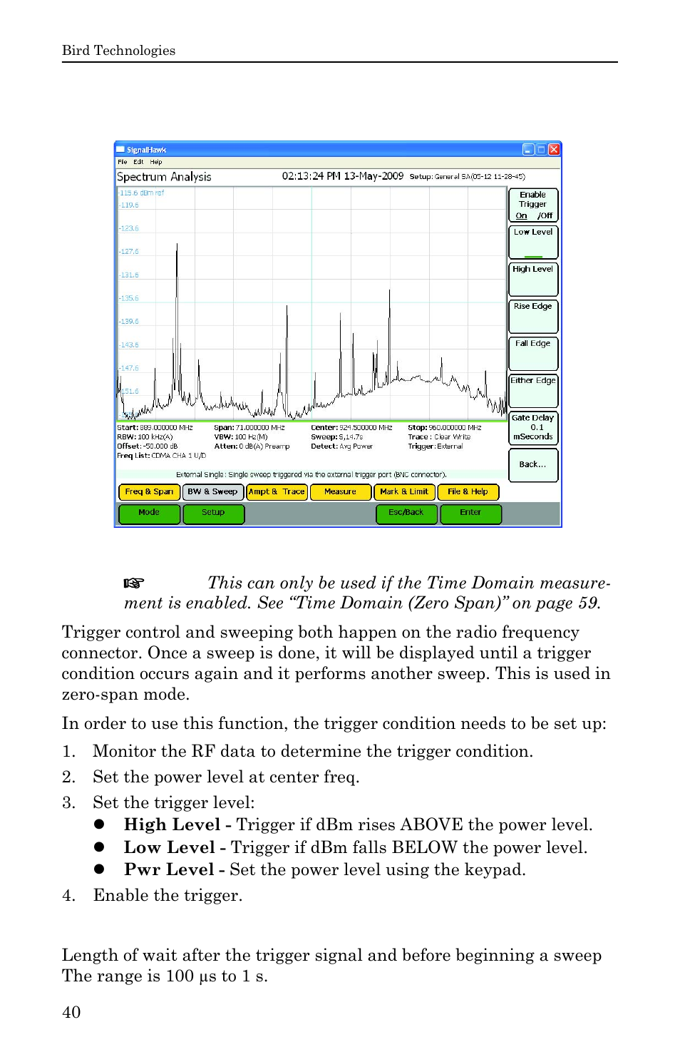 Video, Gate delay | Bird Technologies SH-36S-RM-Manual User Manual | Page 56 / 130