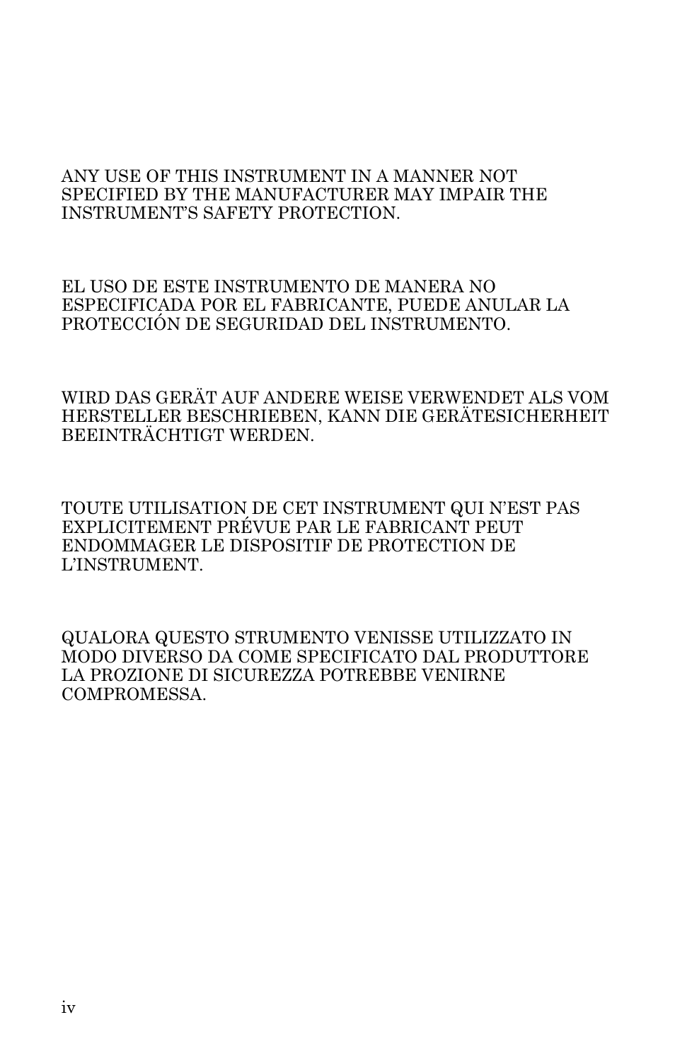 Safety statements | Bird Technologies SH-36S-RM-Manual User Manual | Page 6 / 130