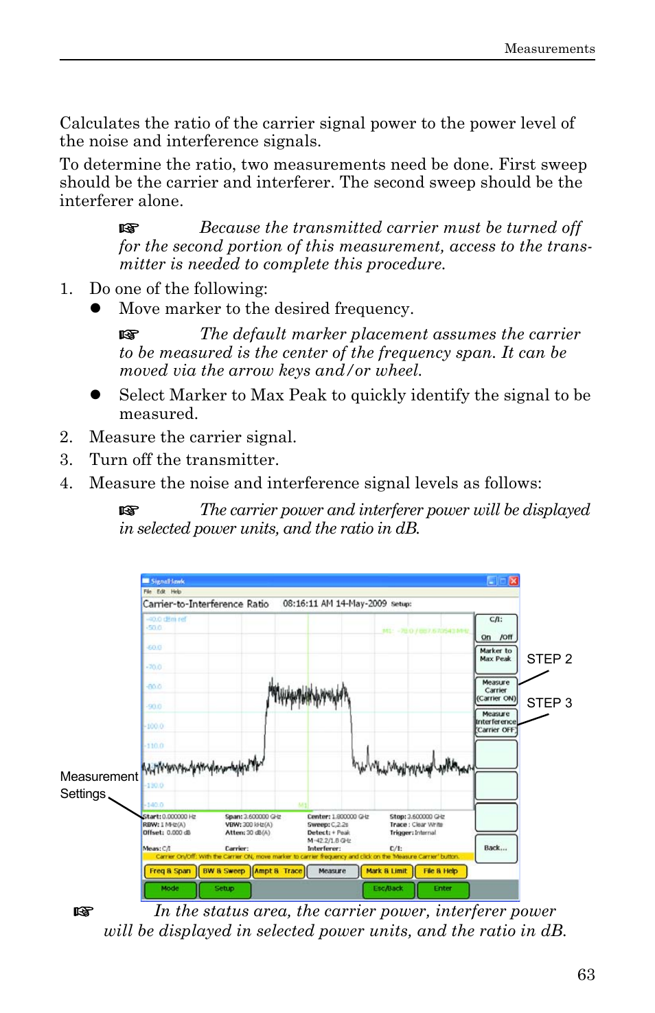 Carrier-to-interference ratio | Bird Technologies SH-36S-RM-Manual User Manual | Page 79 / 130