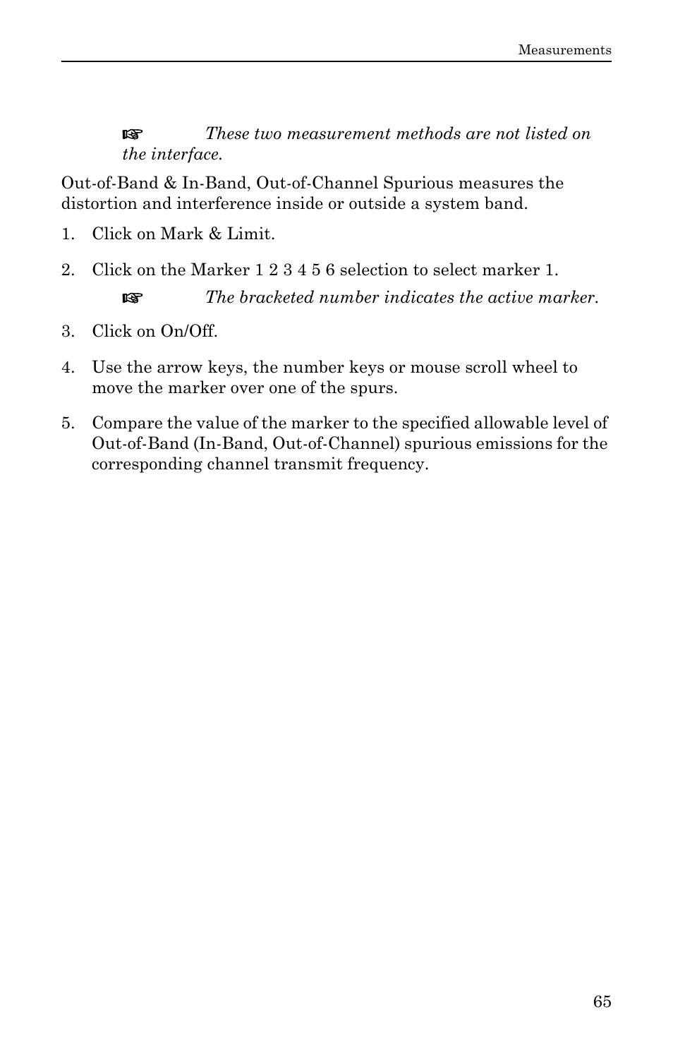 Out-of-band and in-band, out-of-channel spurious, Out-of-band and in-band | Bird Technologies SH-36S-RM-Manual User Manual | Page 81 / 130