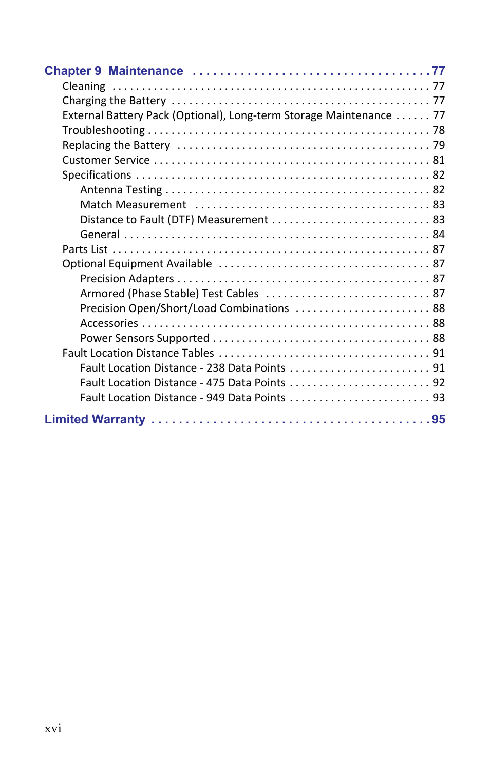 Bird Technologies SA-6000XT-Manual User Manual | Page 16 / 112