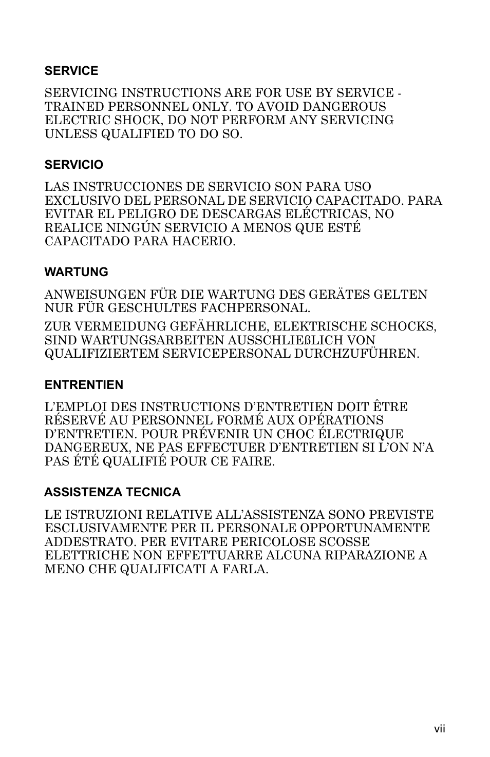Bird Technologies SA-6000XT-Manual User Manual | Page 7 / 112