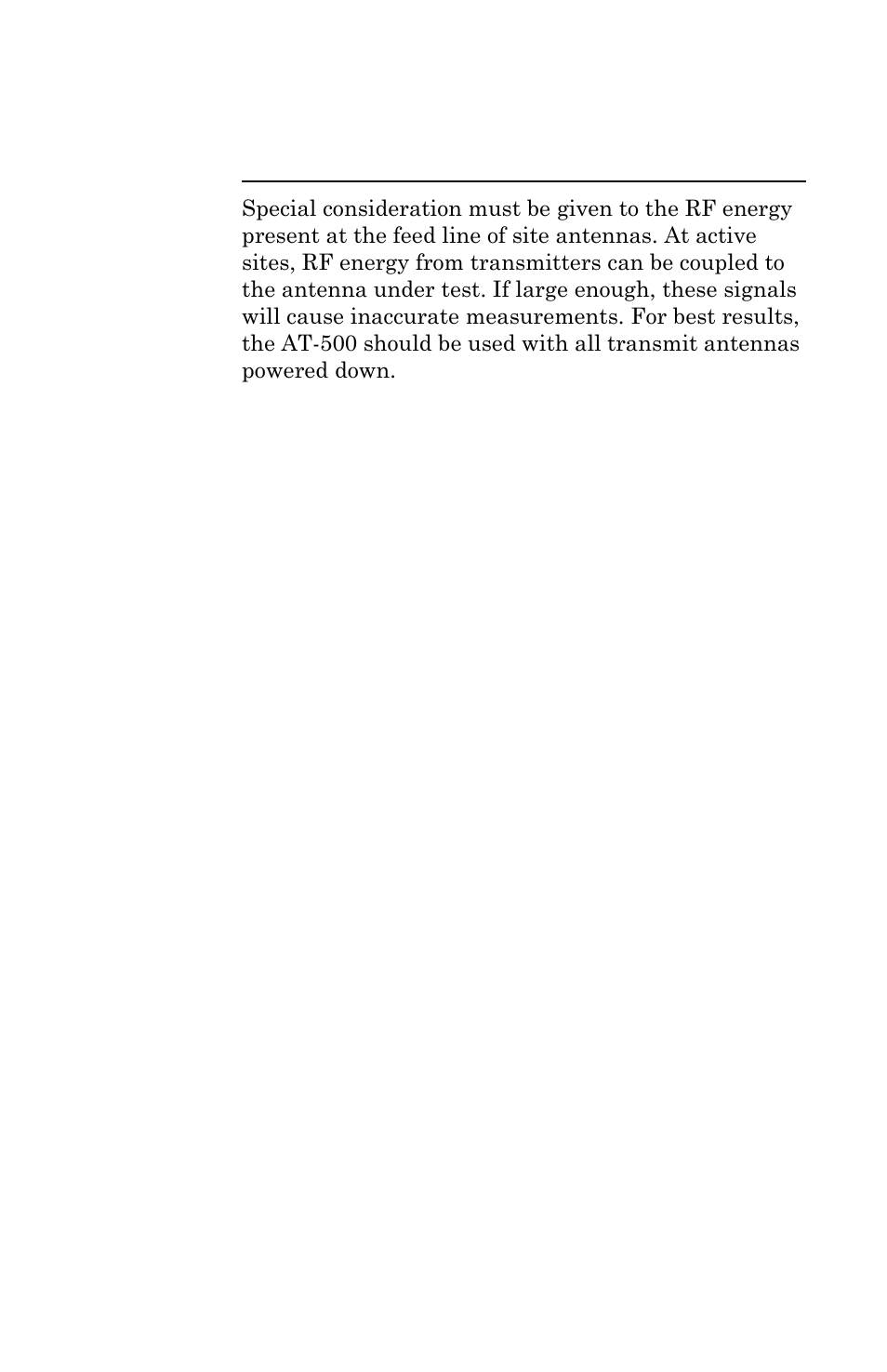 Bird Technologies AT-500-Manual User Manual | Page 36 / 73